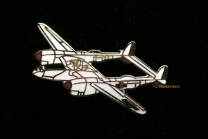 SOMBRERO DE ILUMINACIÓN P-38 SOLAPA PIN UP EJÉRCITO CUERPO AÉREO VETERANO SEGUNDA GUERRA MUNDIAL PILOTO TRIPULACIÓN REGALO WOW - Imagen 1 de 1