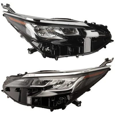 Juego de 2 Faros Faros Faros Conducción Par Lado Conductor y Pasajero Foto 1 de 4