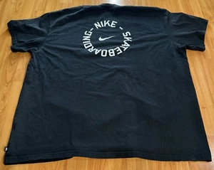 Nike SB Skateboarding Men’s T-Shirt XXL Tee Black Logo - Picture 1 of 10