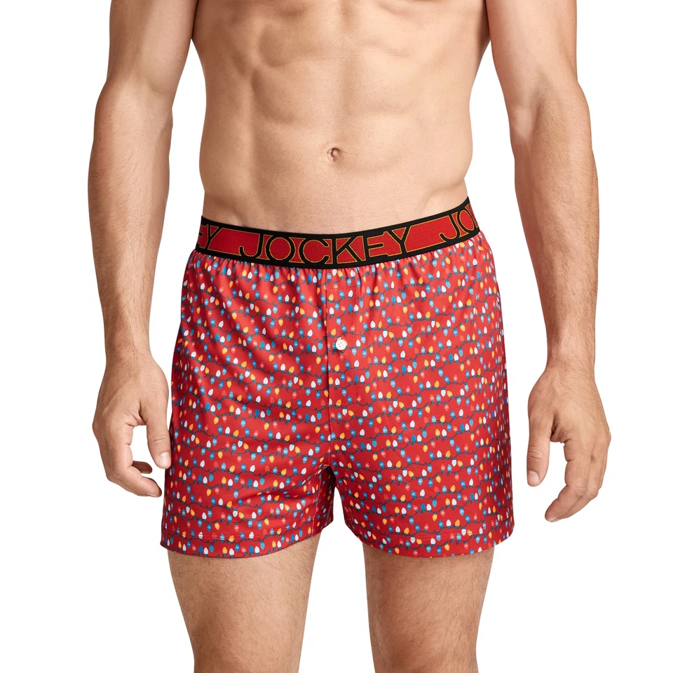 Boxer Jockey de microfibra activa de 4,5" para hombre Foto 1 de 1