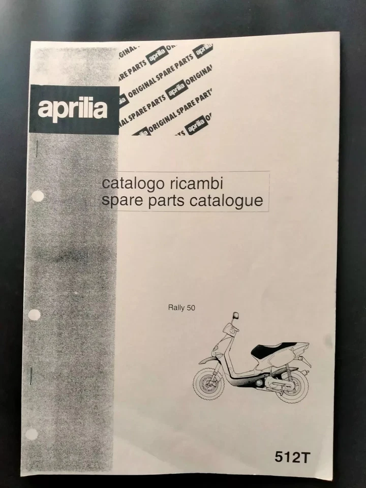 Catalogo parti di ricambio Aprilia Rally - Immagine 1 di 1
