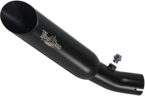 Voodoo Shorty Slip-On Exhaust Single - Black VECBR6F4IK1B - Foto 1 di 1