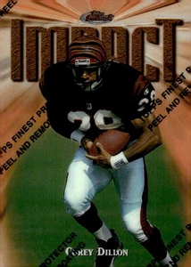1997 Finest #176 Corey Dillon Refractors - Picture 1 of 2