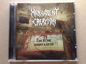 Malevolent Creation - Live At The Whisky A Go Go Cd Massacre MAS CD0607 Germany - Foto 1 di 5