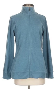 HI-TEC SUPER COZY FULL ZIP TEC FLEECE BLUE LONG SLEEVE - Picture 1 of 7