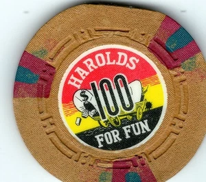 Nevada, Reno: Harolds for Fun 100.00, Raymond I Smith - Picture 1 of 2