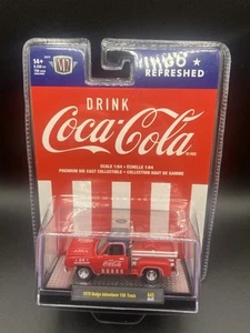 M2 Machines Go Frefreshed Coca-Cola 1978 Dodge Adventurer 150 Truck A45 Red - Picture 1 of 9