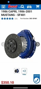 SPEC SF481 Stage 1 Performance Clutch Kit For 1986-1998 Mustang, 1986 Capri - Picture 1 of 2