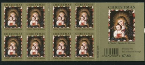 A US 4100 Christmas Madonna Complete Booklet of 20 39¢ Stamps MNH - Picture 1 of 1