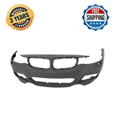 Cubierta de parachoques delantera imprimada para BMW 328i GT xDrive 335i GT xDrive 330i GT 14-19 Foto 1 de 4