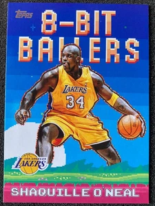 2025-26 Topps #8B-21 Shaquille O'Neal 8-Bit Ballers. Los Angeles Lakers - Bild 1 von 2