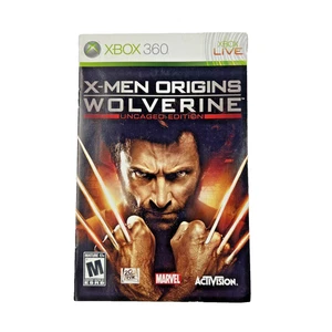 Xbox 360 X-Men Origins Wolverine Uncaged Edition nur Handbuch - Original kein Spiel - Bild 1 von 9