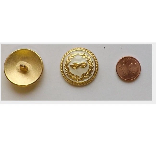 4 Maritime Knöpfe Metallknöpfe  Ø 25mm - Bild 1 von 1