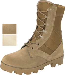Botas Speedlace Selva Cuero Gamuza Suela Panamá Combate Resistente Bota para todo uso - Imagen 1 de 7