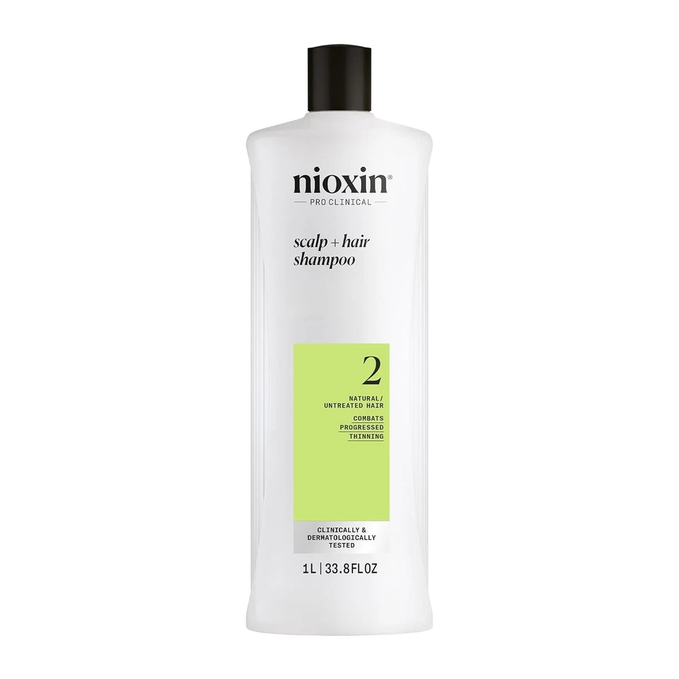 NIOXIN System 2 Hair Thickening Cleanser Shampoo 33.8oz / Liter - Image 1 of 4