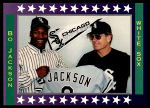 1990 PURPLE w Green #NNO Bo Jackson NICE Chicago White Sox RARE! - Picture 1 of 3