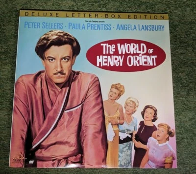 THE WORLD OF HENRY ORIENT Peter Sellers Paula Prentiss Angela Lansbury Laserdisc — 第 1/4 张图片