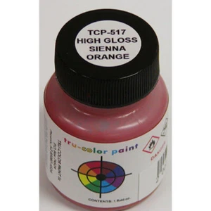 Tru-Color Paints TUP-517 High Gloss Sienna Orange, 1oz - Picture 1 of 1