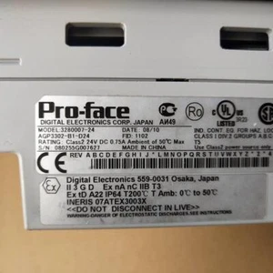 1 pieza Proface AGP3302-B1-D24 PANEL TÁCTIL AGP3302B1D24 HMI Nuevo Envío Acelerado - Imagen 1 de 4