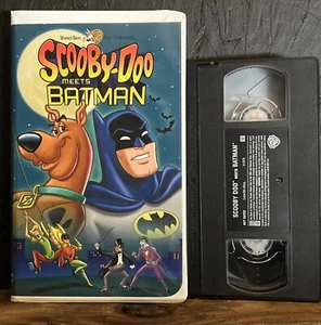 Scooby Doo Meets Batman ~ VHS ~ Hannah Barbera (2002) - Picture 1 of 3