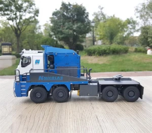 IMC Nicolas Tractomas camion pesante blu bianco camion pressofuso precostruito modello 1/50 - Foto 1 di 12