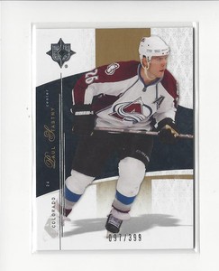 2009-10 Ultimate Collection #15 Paul Stastny Avalance /399 