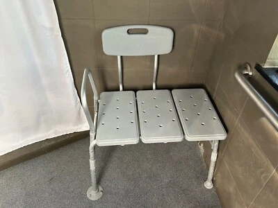 Banco de Ducha y Silla de Ducha para Mayores y Discapacitados con Altura Ajustable... Foto 1 de 2