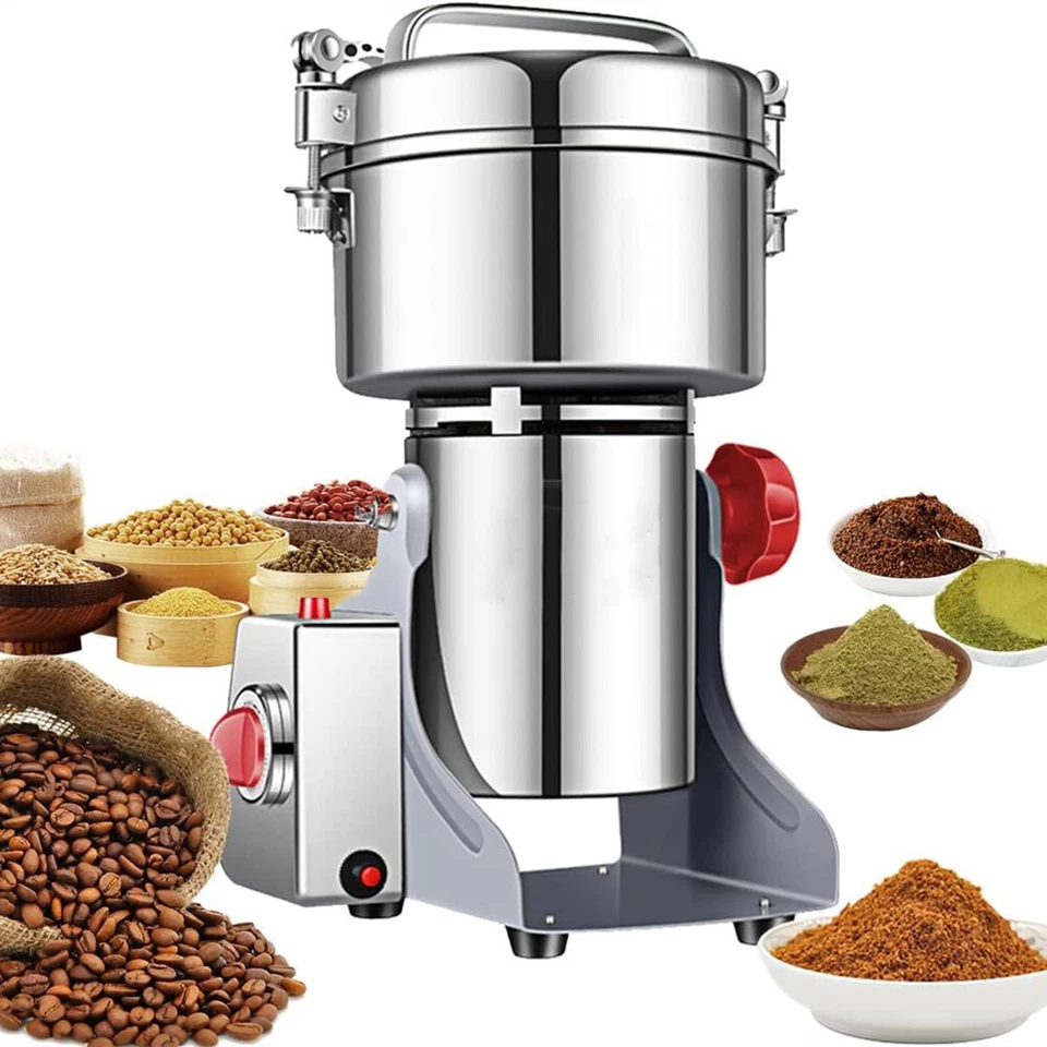 3500W Kräutermühle Getreidemühle Elektrisch Mühle Maschine Kräuter Herbst Grinde - Bild 1 von 4