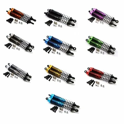 100mm Aluminum metal Shock Absorber 2PCS for 1/10 HPI Venture FJ RC Car - Image 1 of 4
