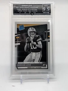 2020 Jordan Love Panini Optic Rated Rookies Variation RC #304 - Bild 1 von 2