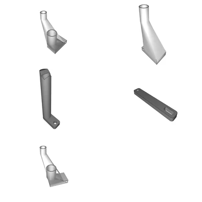 Lüfterteil für Kossel Mini und XL 3D Drucker mit Dual Kanal System - Bild 1 von 3