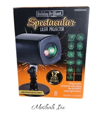 Holiday Brilliant Halloween Laser Projector Outdoor Lighting Effects - Image 1 of 3