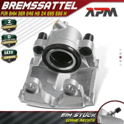 Pinza freno anteriore destra per BMW Serie 3 E46 M3 Cabriolet Coupe Z4 E85 E86 M Coupe - Immagine 1 di 4