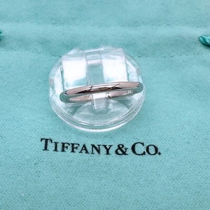 Tiffany & Co. Forever Wedding Band Ring 2 mm Platinum - Picture 1 of 5