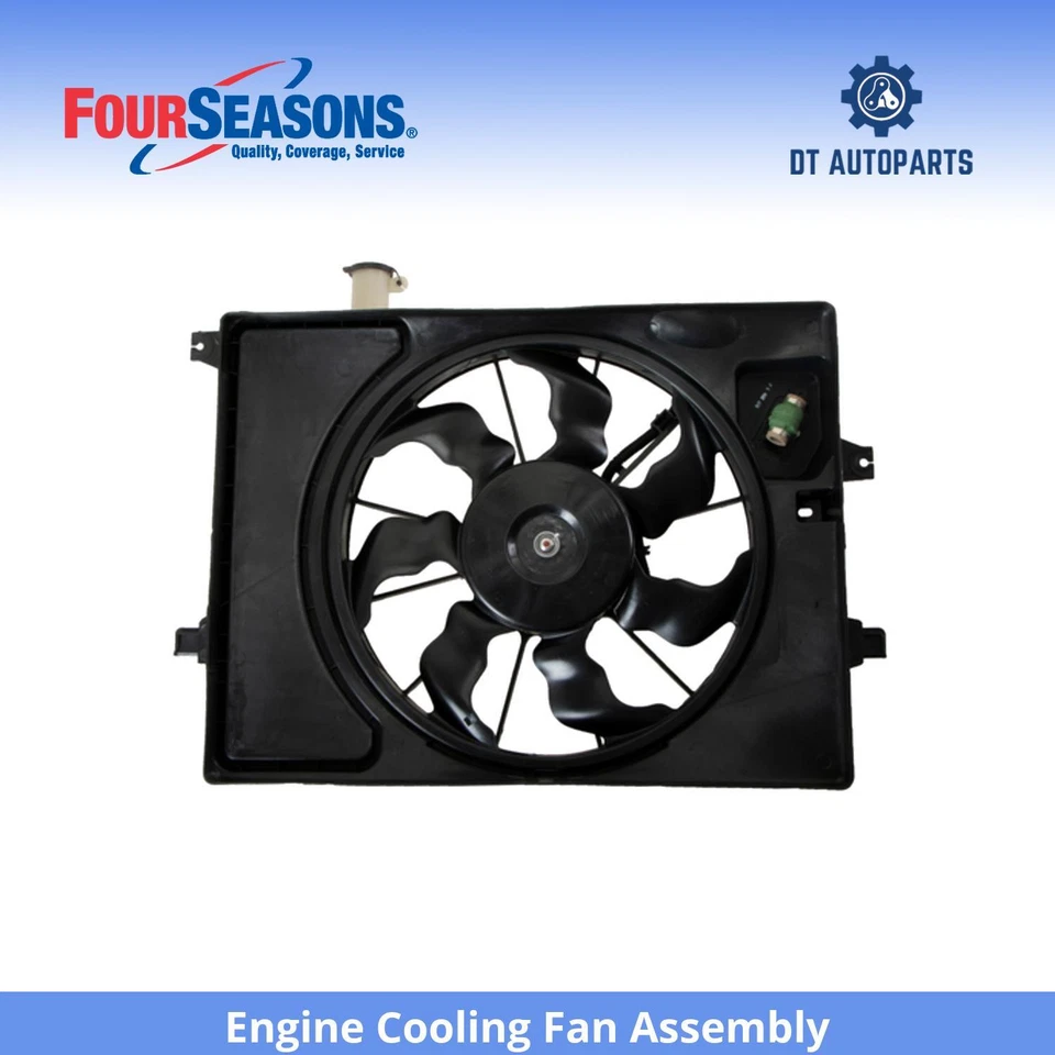 For 2014 Hyundai Elantra Coupe Engine Cooling Fan Assembly 4 Seasons - Image 1 of 4
