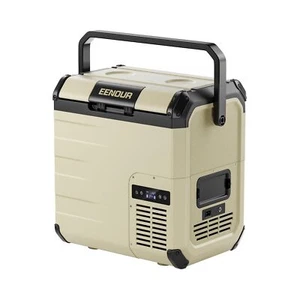 EENOUR D18 12 Volt Car Refrigerator, Portable Freezer 19Qt/18L Battery & Sola... - Picture 1 of 9