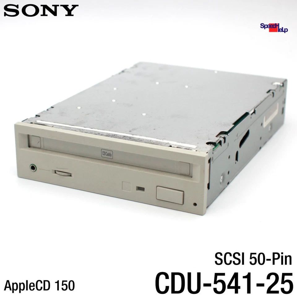 Sony CDU-541-25 CD - ROM Drive SCSI 50-PIN Drive Apple CD 150 Defective - Image 1 of 4