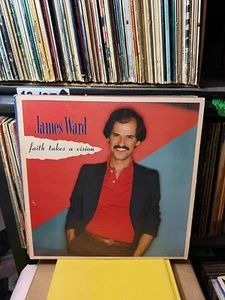 James Ward – Faith Takes A Vision Vinyl 33RPM VG+ AB107 - Imagen 1 de 2