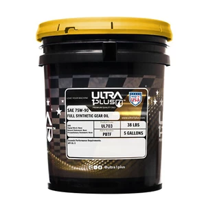 Ultra1Plus SAE 75W-90 Synthetic Gear Oil, API GL-5 (5 Gallon Pail) - Picture 1 of 10
