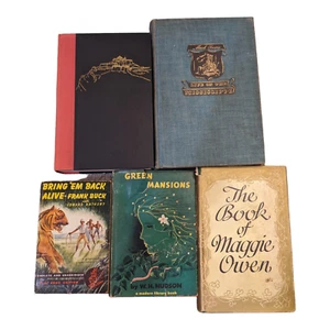 Lot of 5 Including: Life on the Mississippi Seven Years in Tibet Green Mansions - Picture 1 of 5