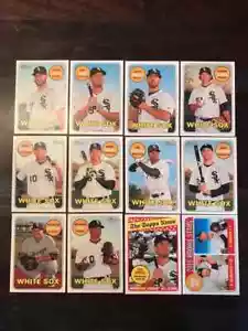 2018 Topps Heritage CHICAGO WHITE SOX Base Team Set of (12) Abreu Anderson - Imagen 1 de 1