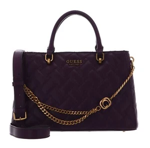 GUESS bolso Gracelynn Girlfriend Satchel Plum - Imagen 1 de 5
