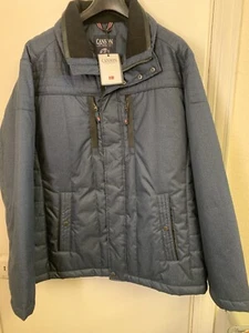 Canson of Denmark Dark Blue Jacket Size 58 Zip Front - Bild 1 von 7