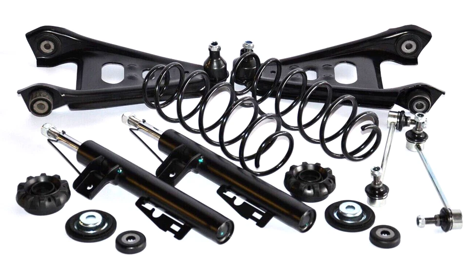 QUERLENKER SATZ XXL + DÄMPFER + FEDERN + KOPPELSTANGEN SMART 451 COUPE CABRIO - Bild 1 von 1