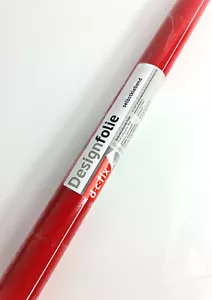2 x d-c-fix Möbelfolie Klebefolie Uni Signal Rot 45 x 200 cm - Bild 1 von 2