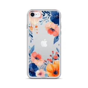 Clear Floral Case for iPhone® - Picture 1 of 29