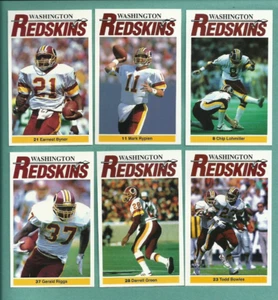 1990 WASHINGTON REDSKINS POLICE TEAM SET - Picture 1 of 3