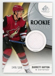2019-20 Upper Deck SP Game Used Rookie Sweaters Barrett Hayton RC /199 - Picture 1 of 2