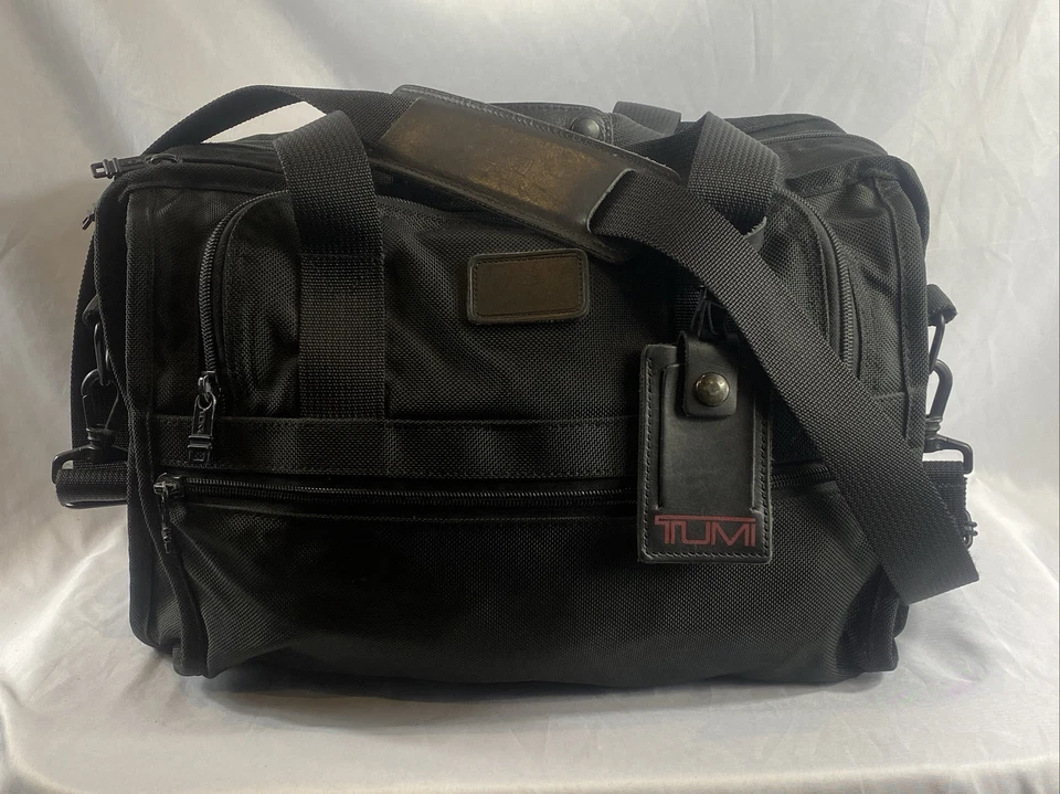 *Rare* EUC Vintage TUMI Expandable Organizer Laptop Case Carry On Weekender Lux - Image 1 of 4