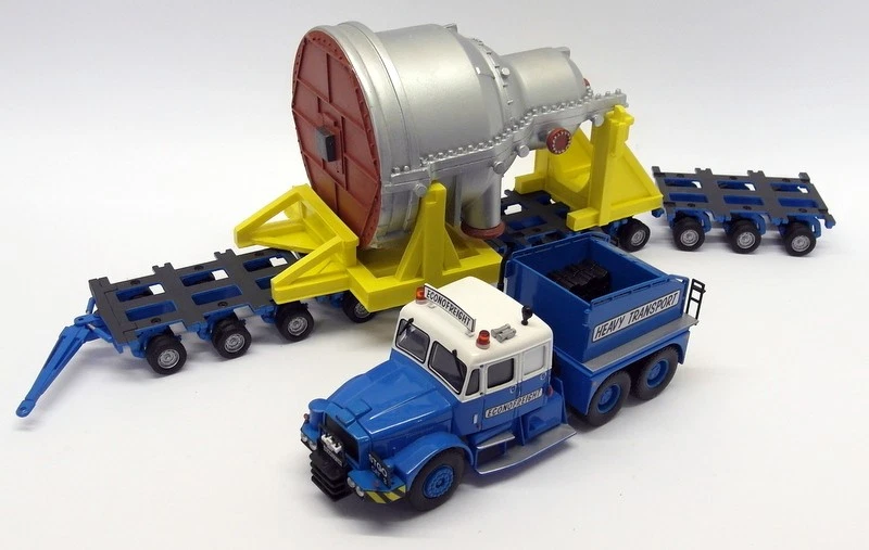 Corgi 1/50 18001 Scammell Contractor + Nicolas Bogie Trailer Steam Turbine - Image 1 of 4
